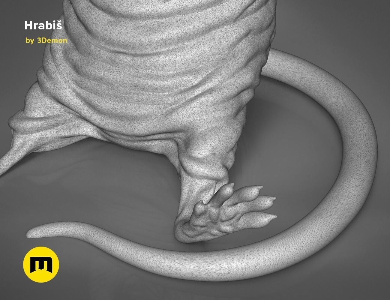 Hrabis - Caricature of Czech premier 3D print model_29