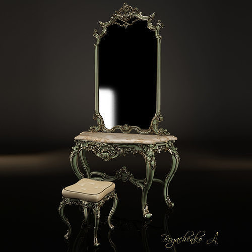 Console table 3D print model