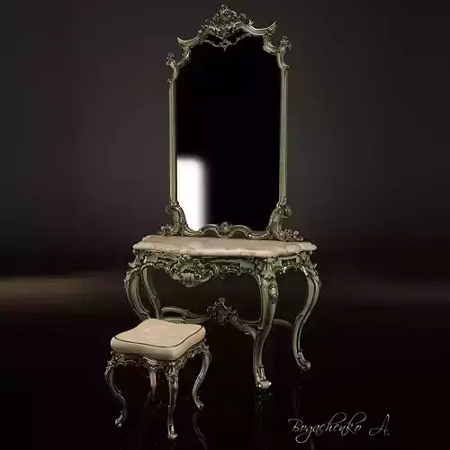 Console table 3D print model