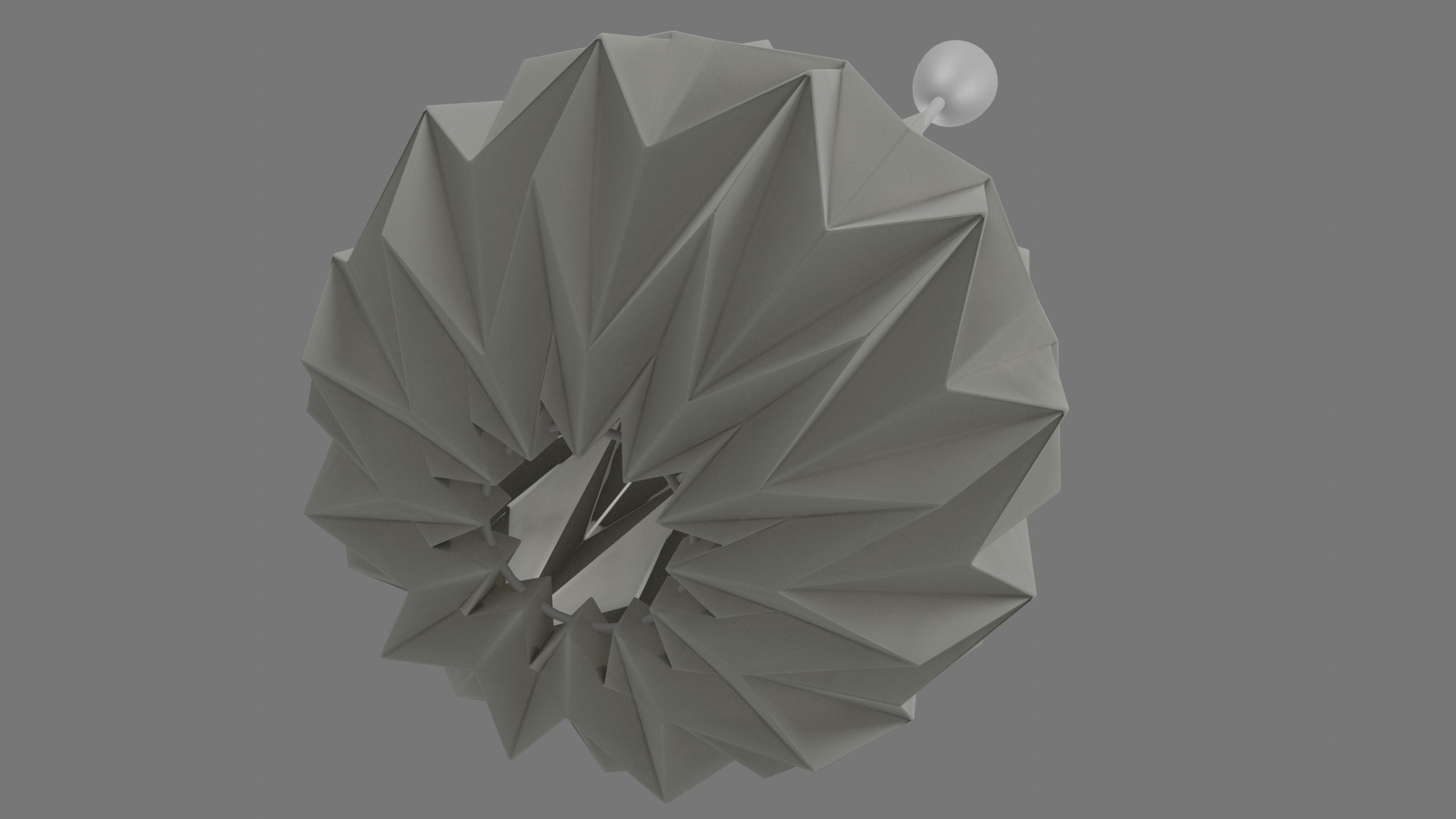 Le Klint 157 - Pendant lamp 3D model_2