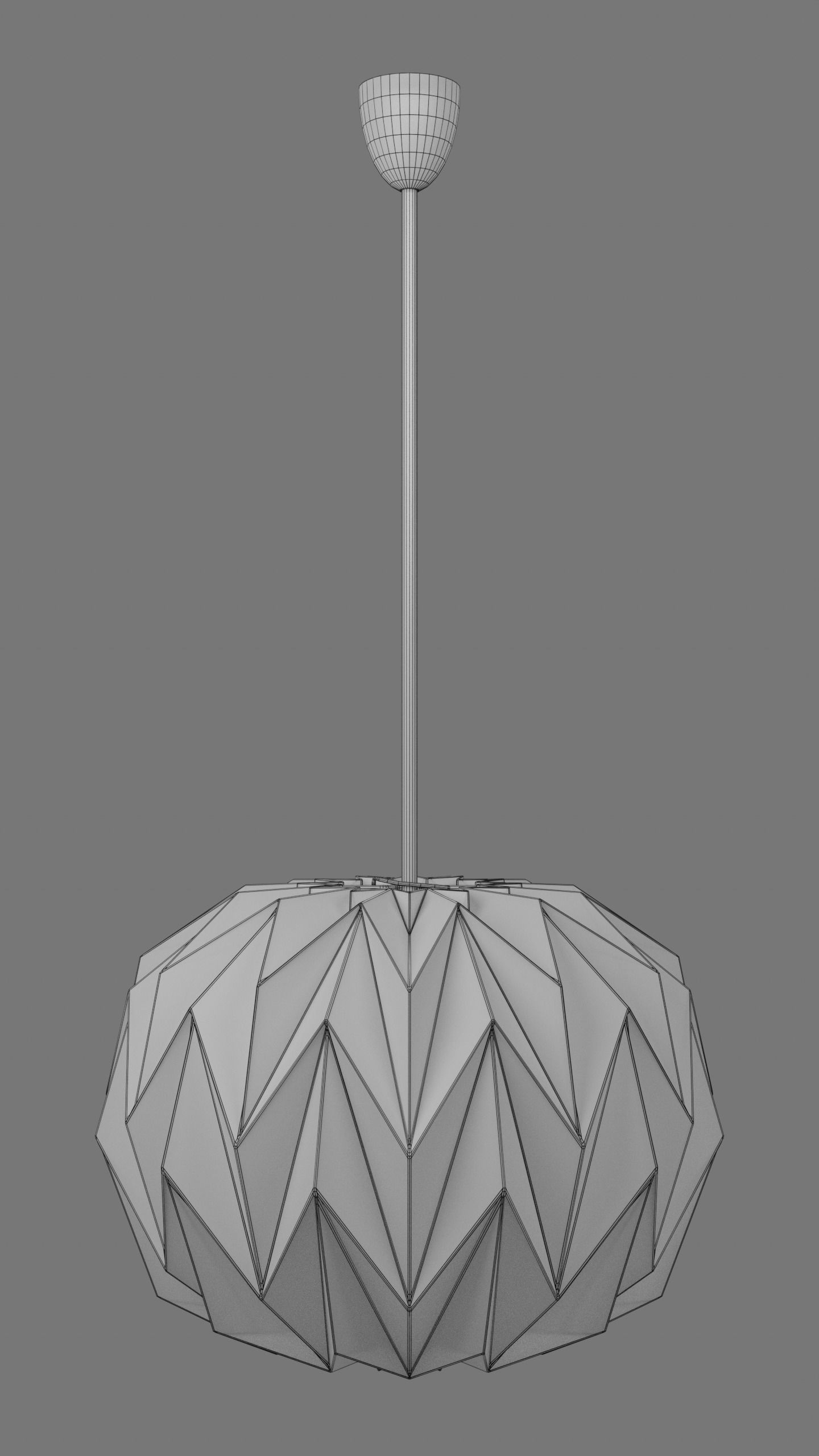 Le Klint 157 - Pendant lamp 3D model_6