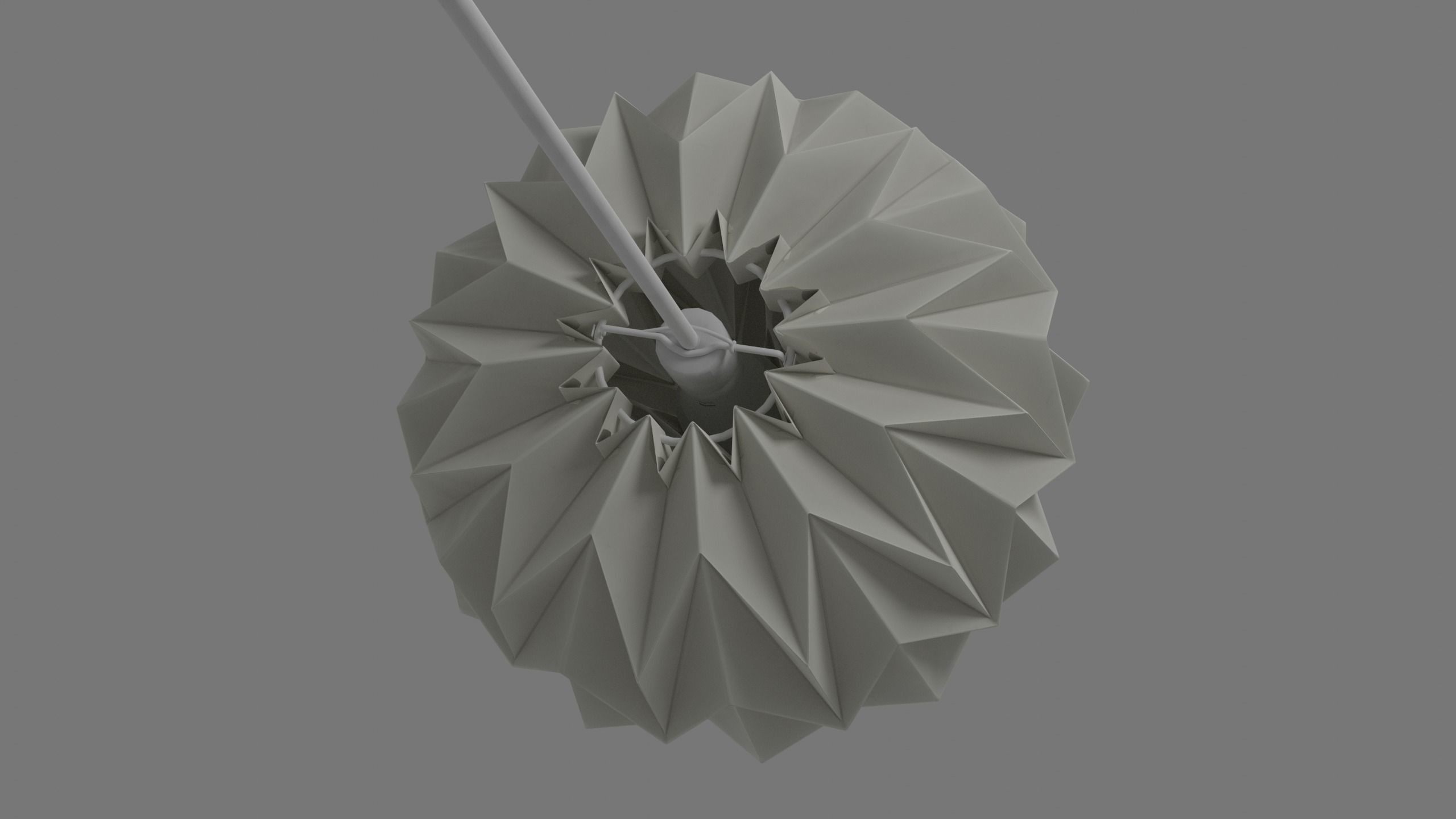 Le Klint 157 - Pendant lamp 3D model_1