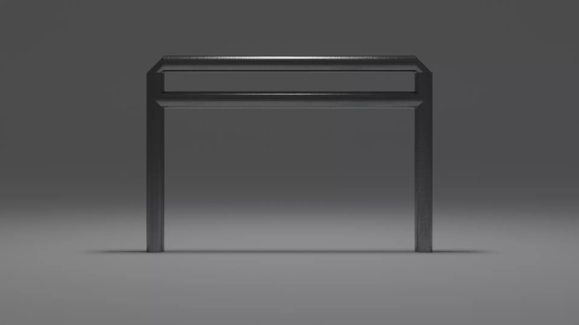 Hand rail PBR Game ready Low-poly 3D model_0