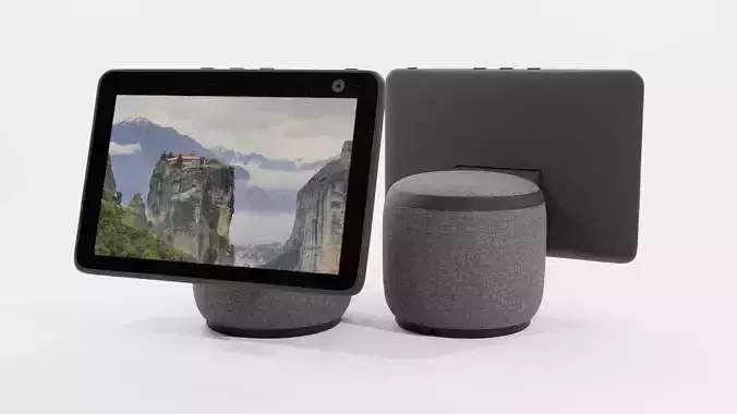 Speaker Echo Show 10 - blender 3d