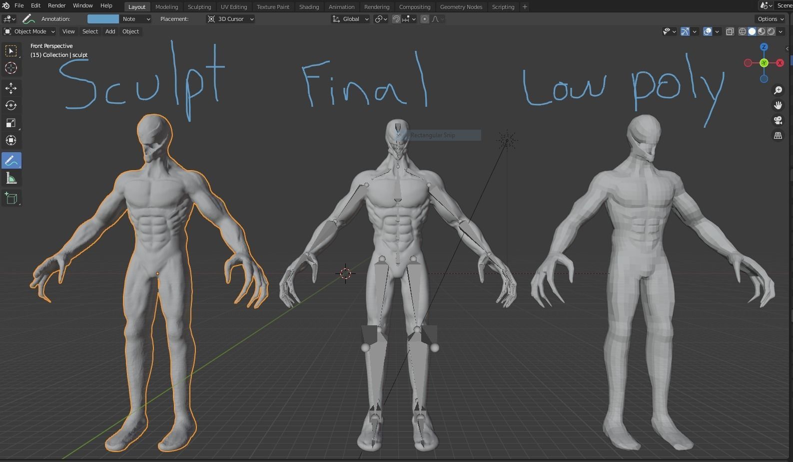 VENOM 2 Carnage 3D Model Free low-poly 3D model_2