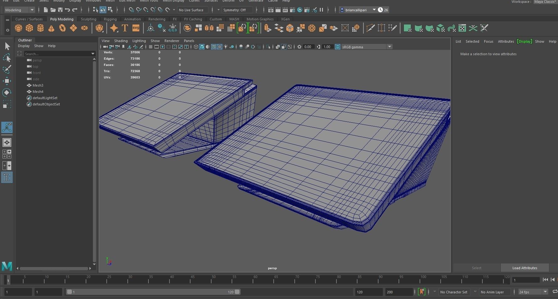 Terminal POS Clover Big 3D model_9