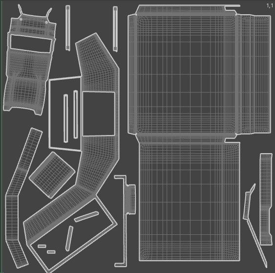 Terminal POS Clover Big 3D model_11