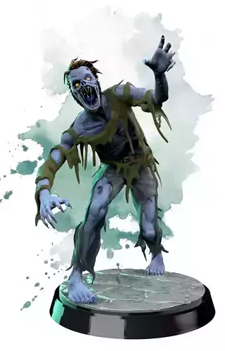 Zombie figurine