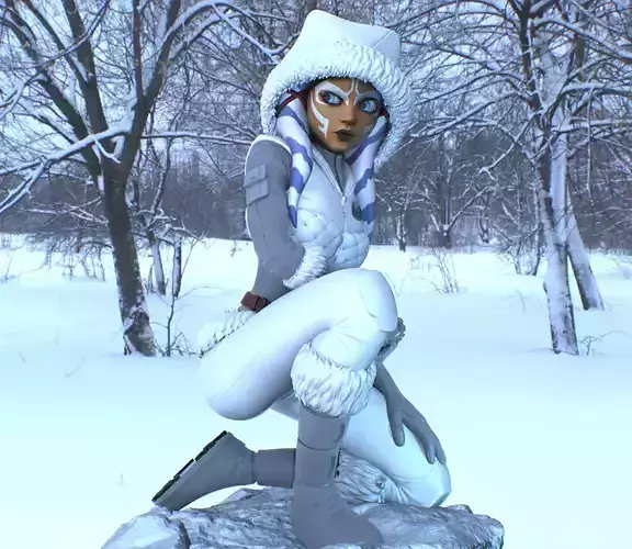 Ahsoka tano 3D print model