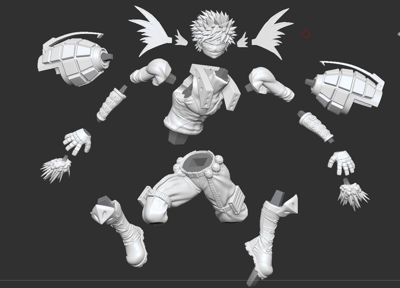Bundle My Hero Academia 3D print model_5