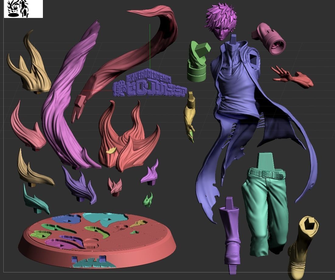 Bundle My Hero Academia 3D print model_15