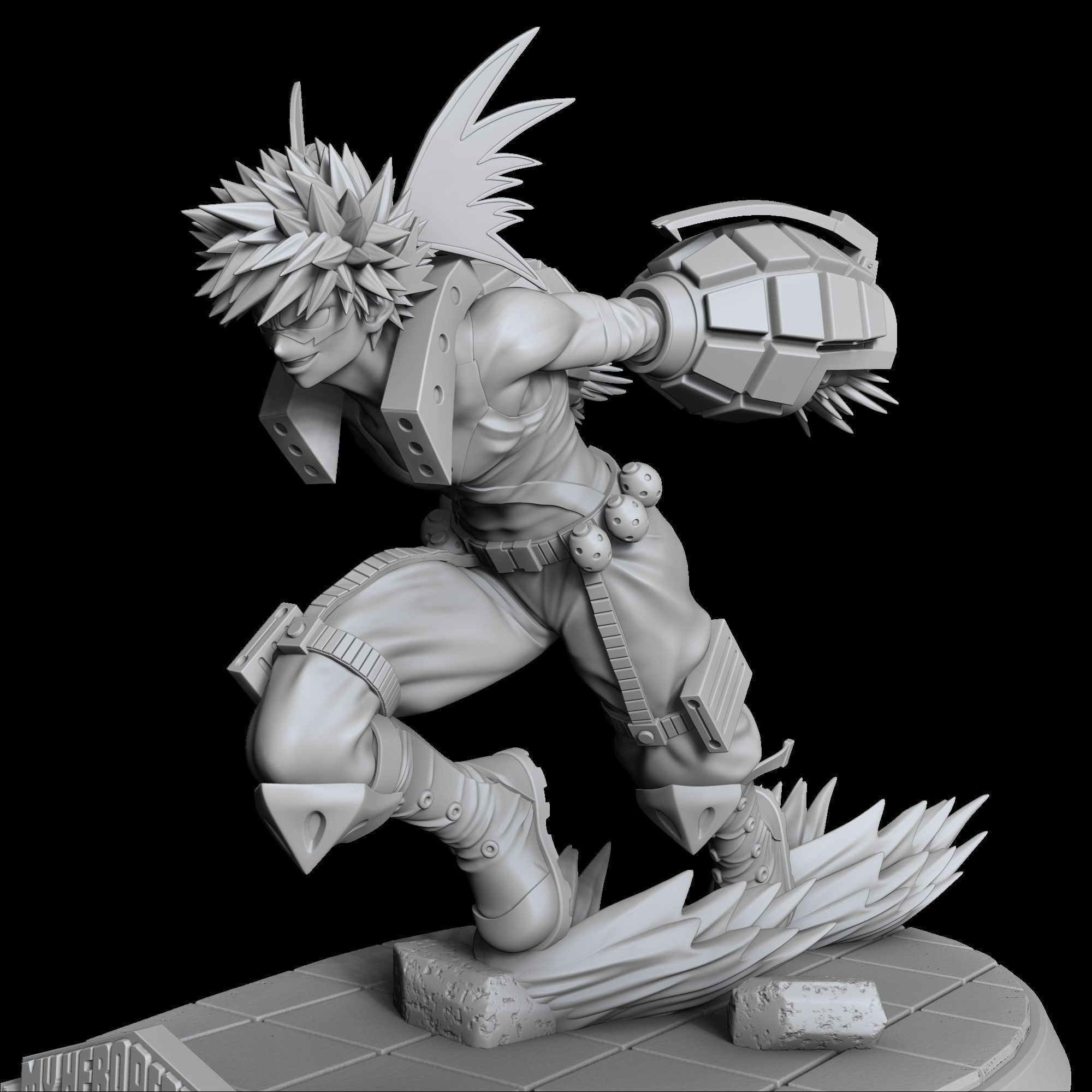 Bundle My Hero Academia 3D print model_3