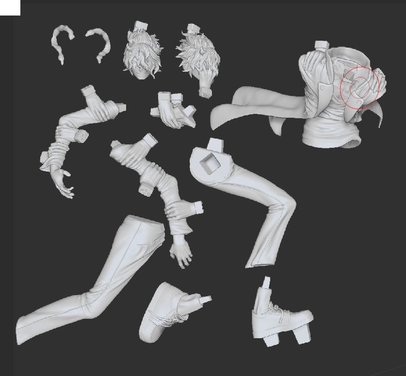 Bundle My Hero Academia 3D print model_20