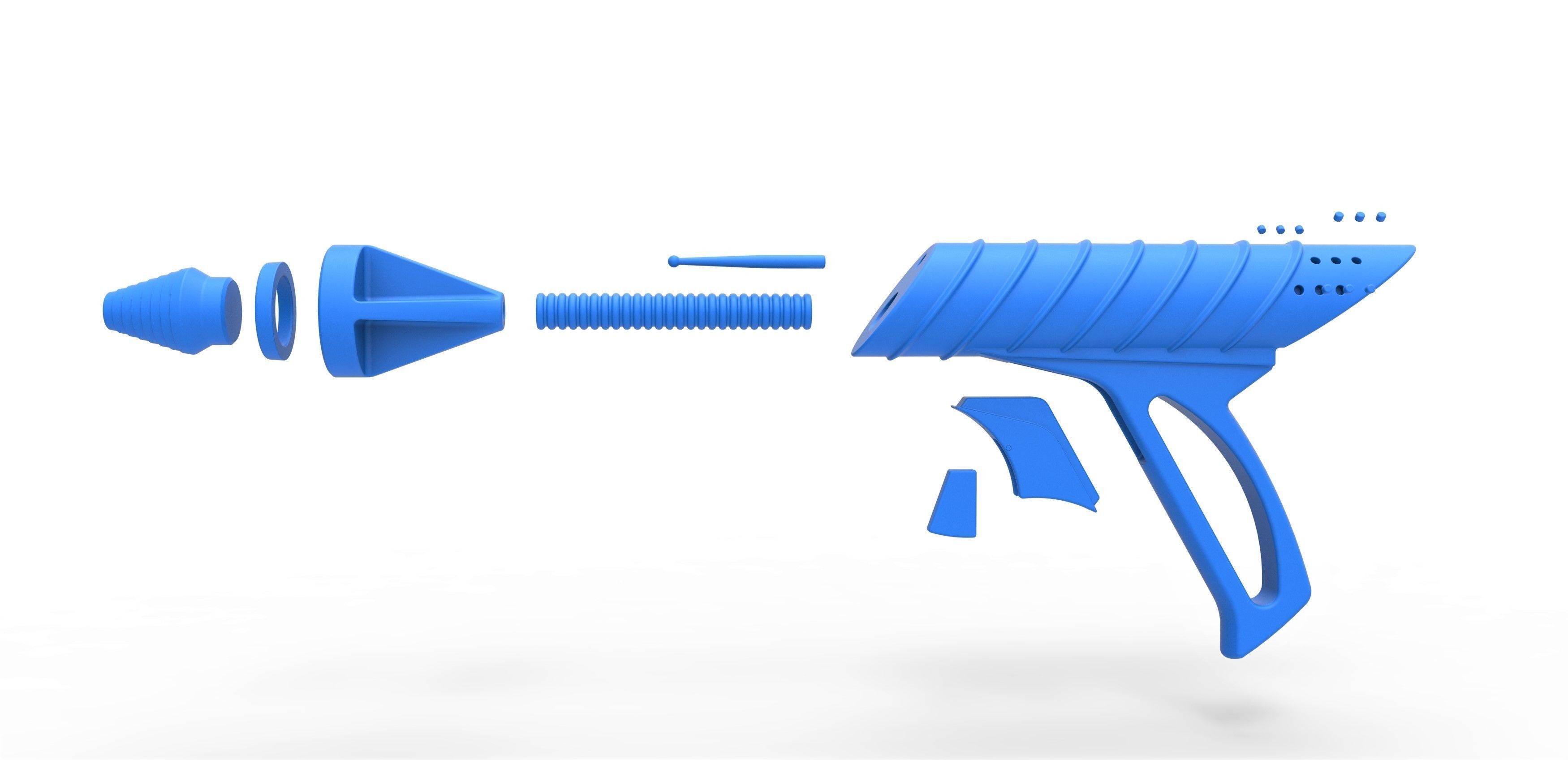 Laser pistol from Lost in Space TV series 1965 3D print model_24