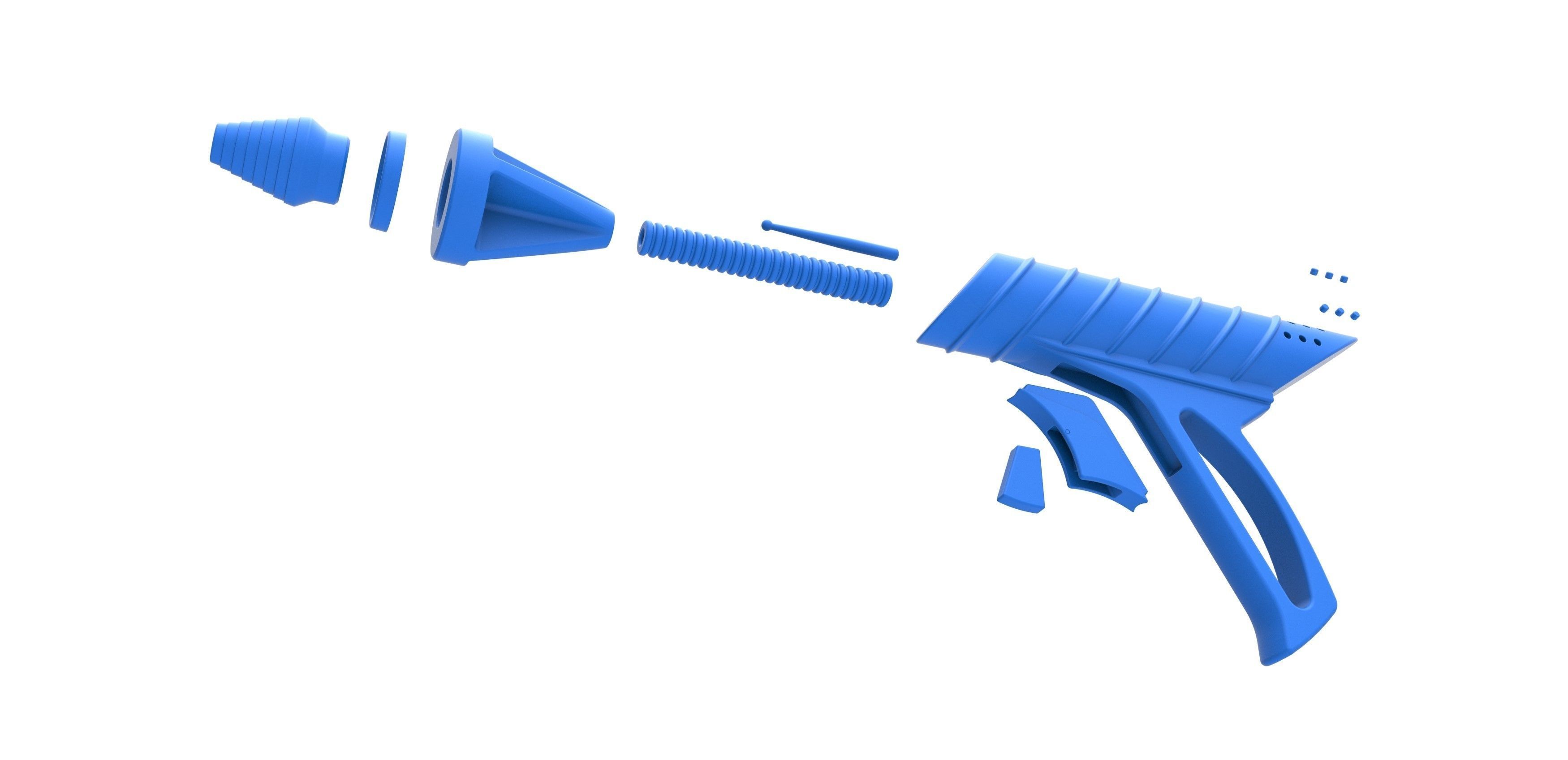 Laser pistol from Lost in Space TV series 1965 3D print model_22