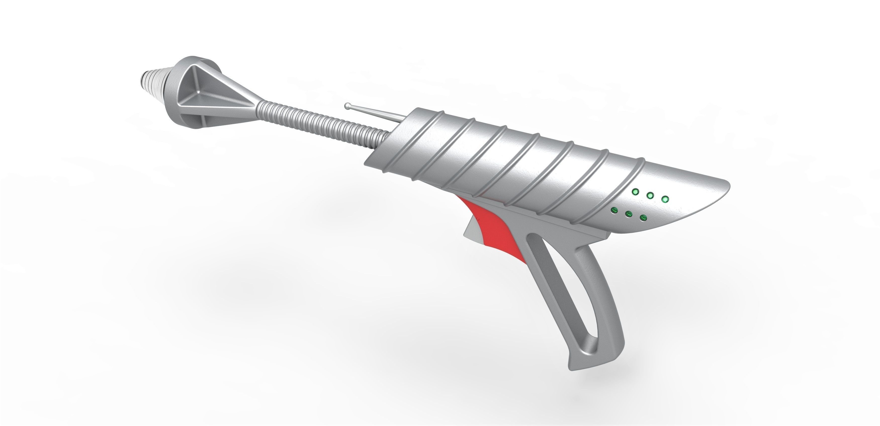 Laser pistol from Lost in Space TV series 1965 3D print model_8