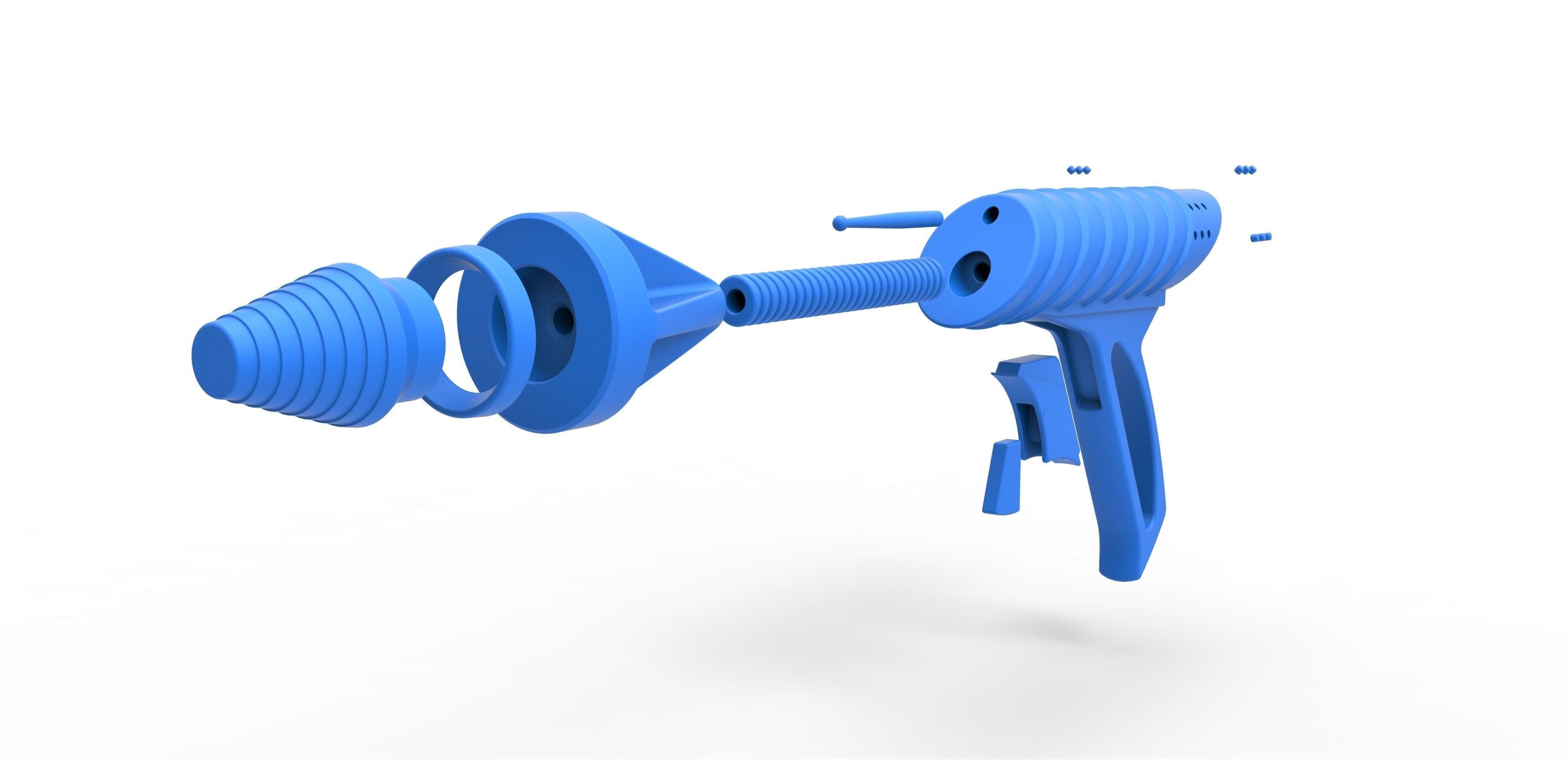 Laser pistol from Lost in Space TV series 1965 3D print model_23