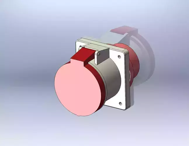 Ambausteckdose gerade steckrichtung 63A 5P IP44