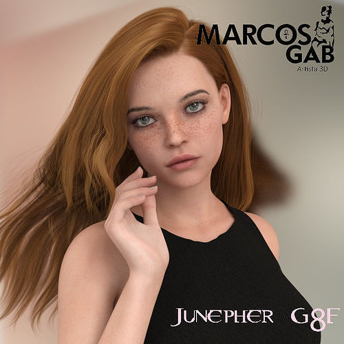 Junepher for Genesis 8 Female 3D model
