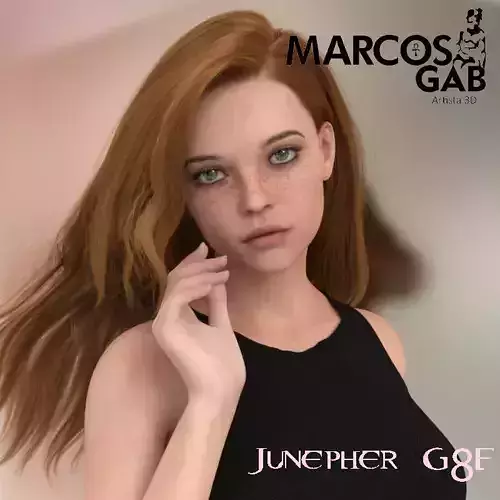 Junepher for Genesis 8 Female 3D model