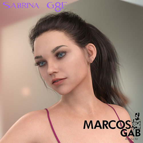 Sabrina for Genesis 8 Female 3D model