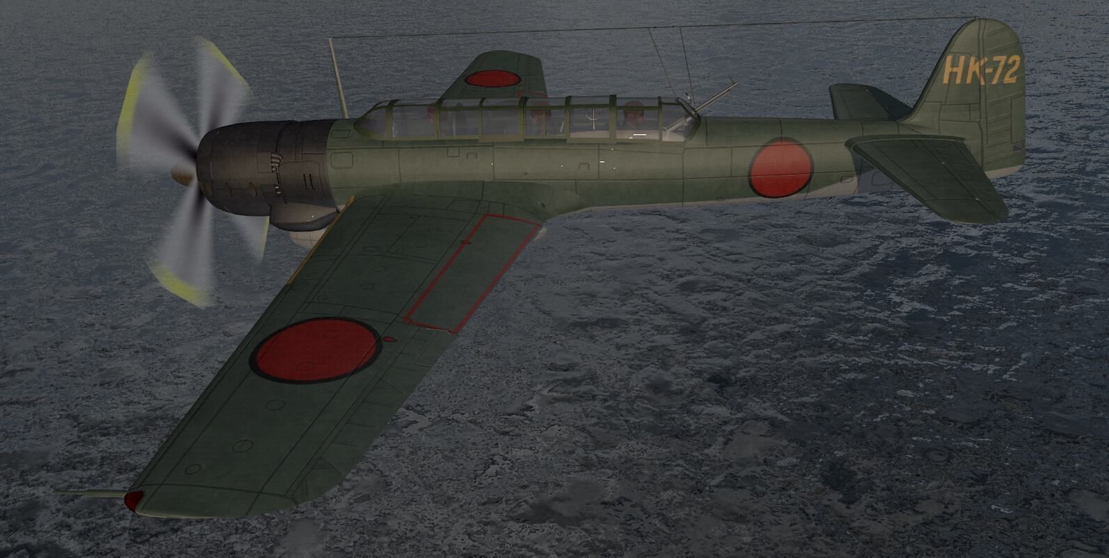 Nakajima C6N1 Saiun - aka Myrt 3D model_10