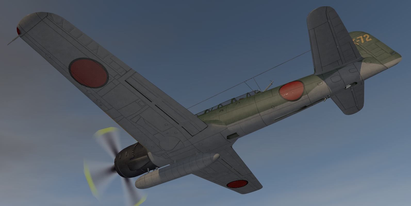 Nakajima C6N1 Saiun - aka Myrt 3D model_12