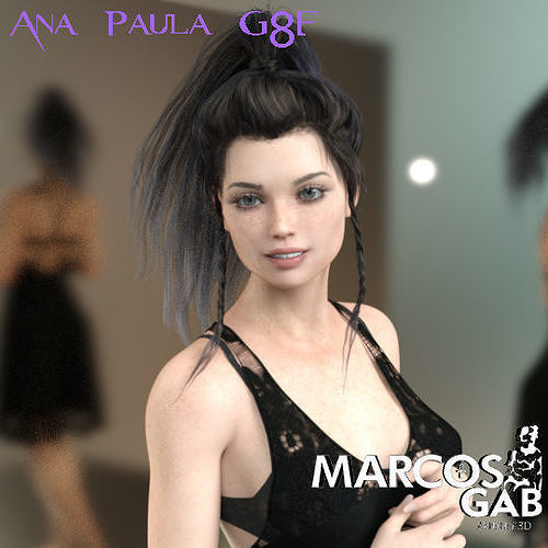 Ana Paula for Genesis 8 Female 3D model