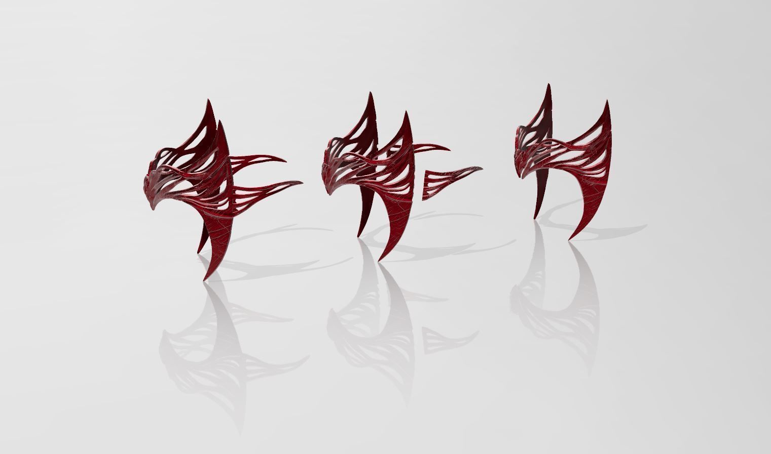 Scarlet Witch Crown - Wanda Tiara - Multiverse of Madness 3D print model_7