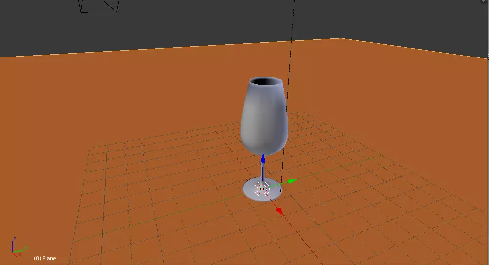 Glass object 3D Model 3D model_0