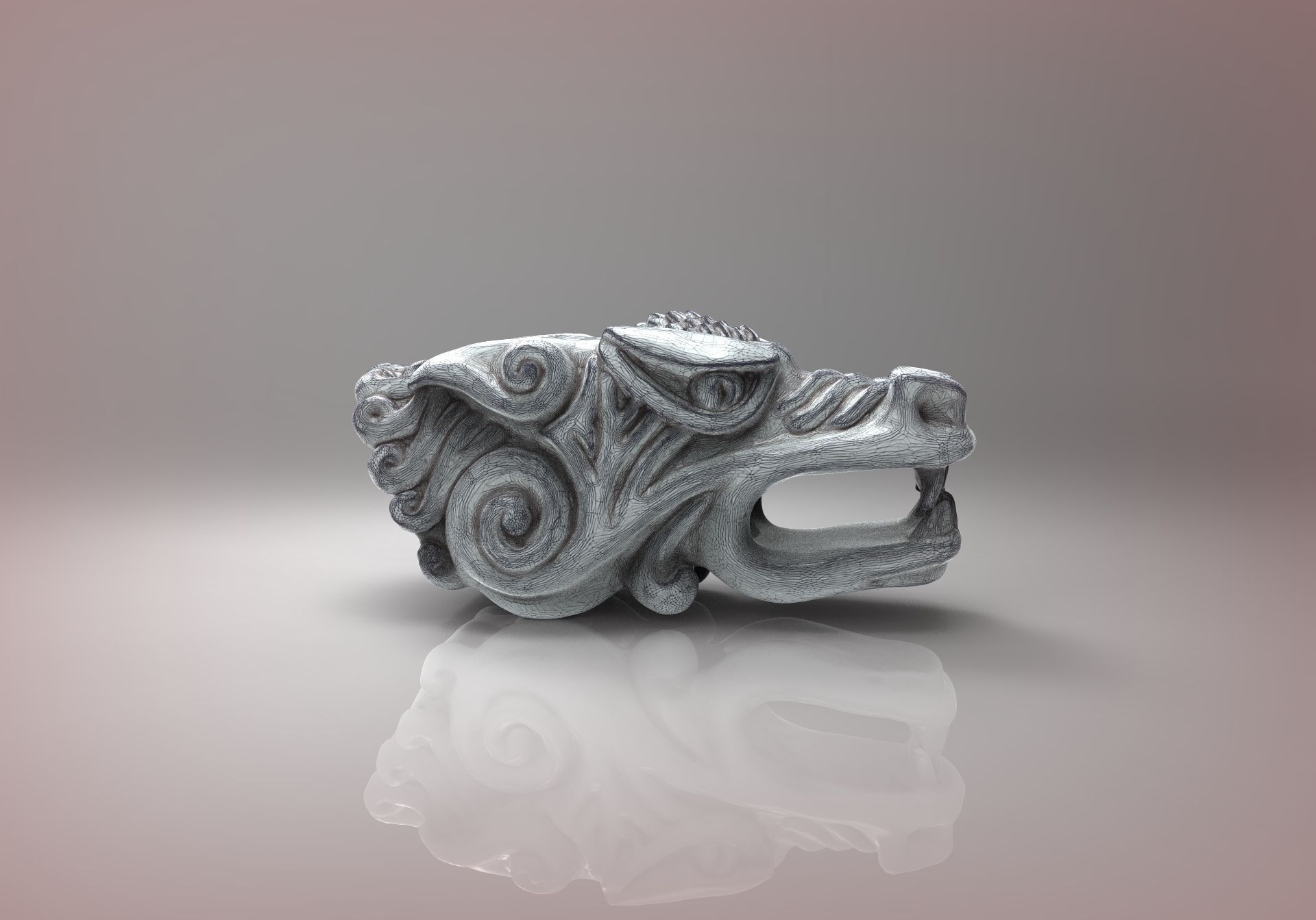 dragon  3D print model 3D print model_1