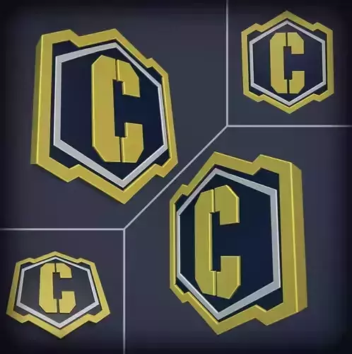 C coin Call Of Duty mobile cod 3D