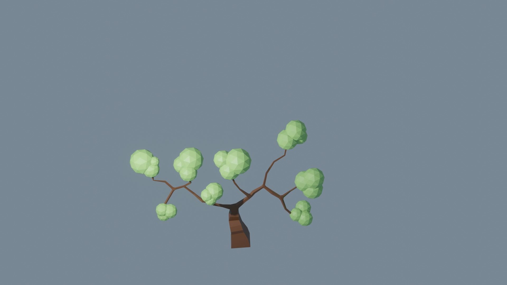 Low Poly Tree 1 3D model_21