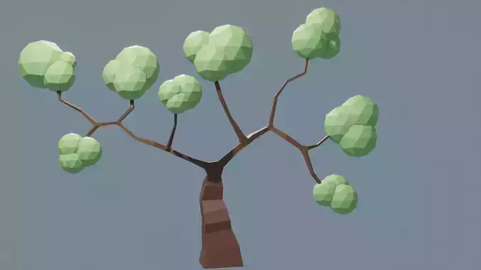 Low Poly Tree 1