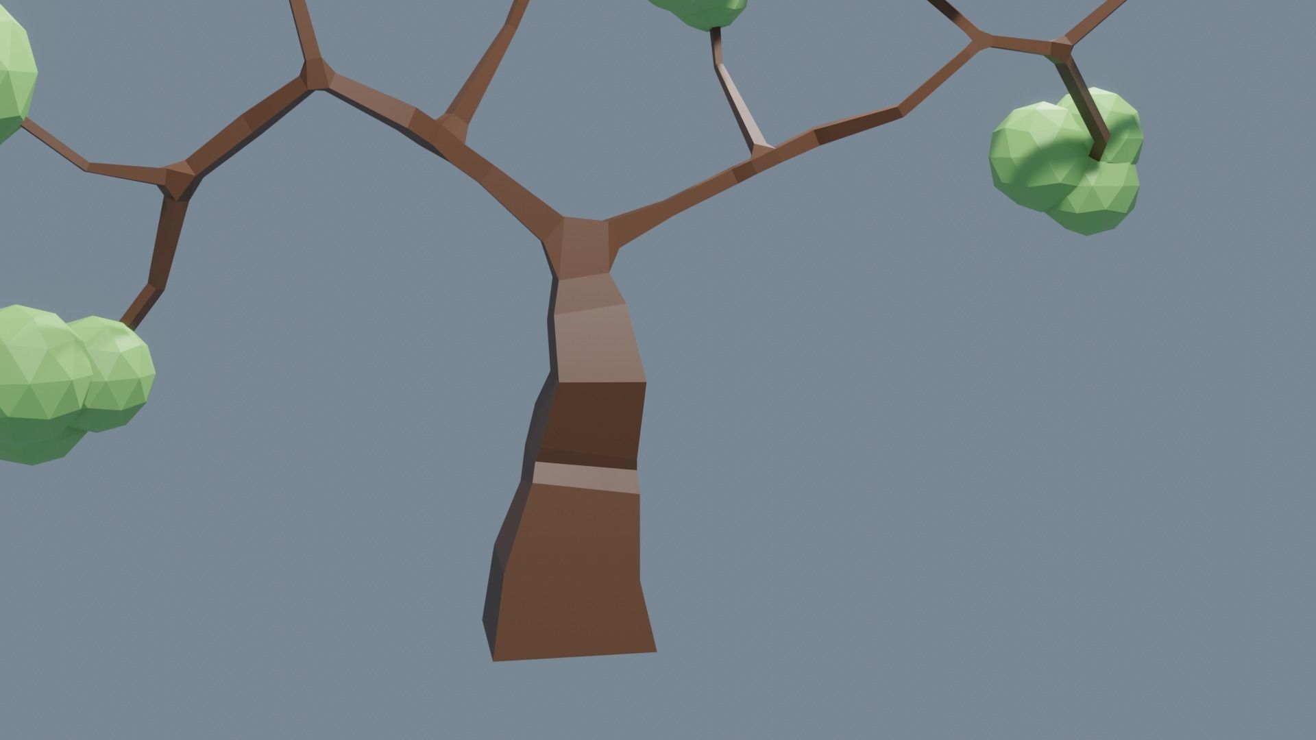 Low Poly Tree 1 3D model_15