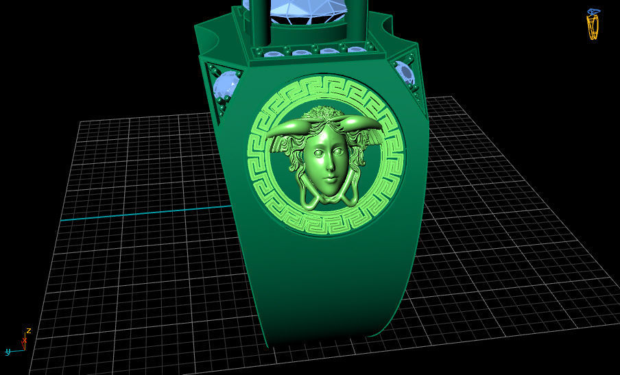 rings men 3D print model_3