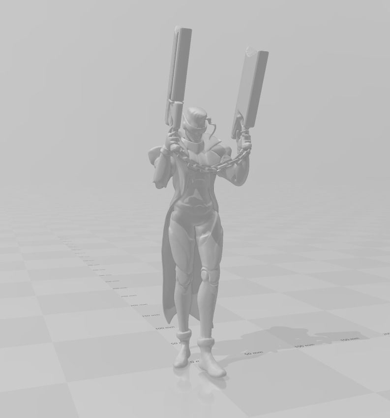 Demacia Vice Lucian 3D Model 3D print model_2