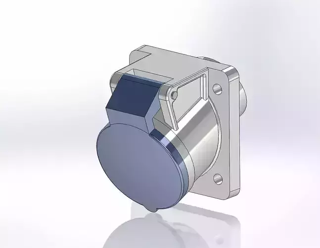 Dosen 20 grad 16A 3P IP44 Flansch 68x62