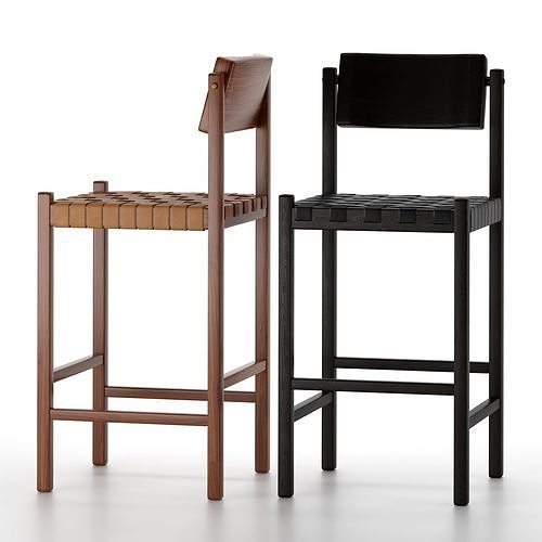 THE MILLS STOOL 3D model