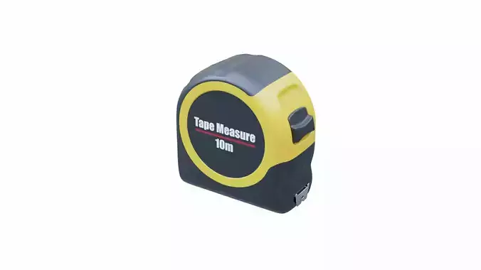 Tape Measure Low-poly 3D model