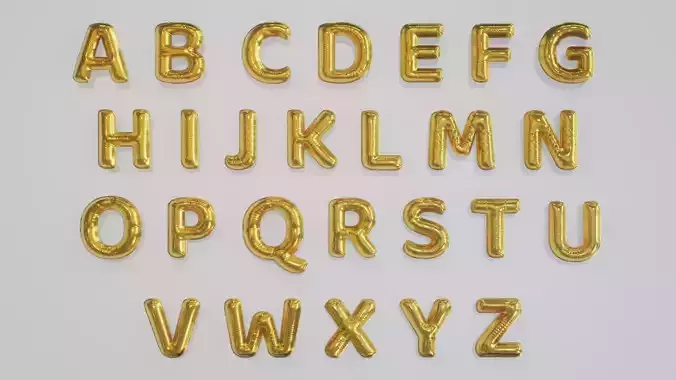 Balloon Alphabet