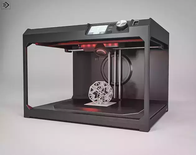 3d printer Low-poly 3D model