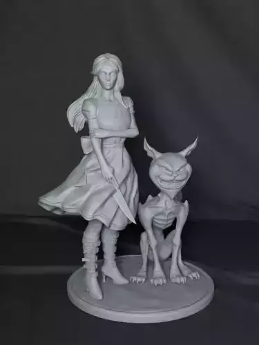 Alice Madness 3D print model