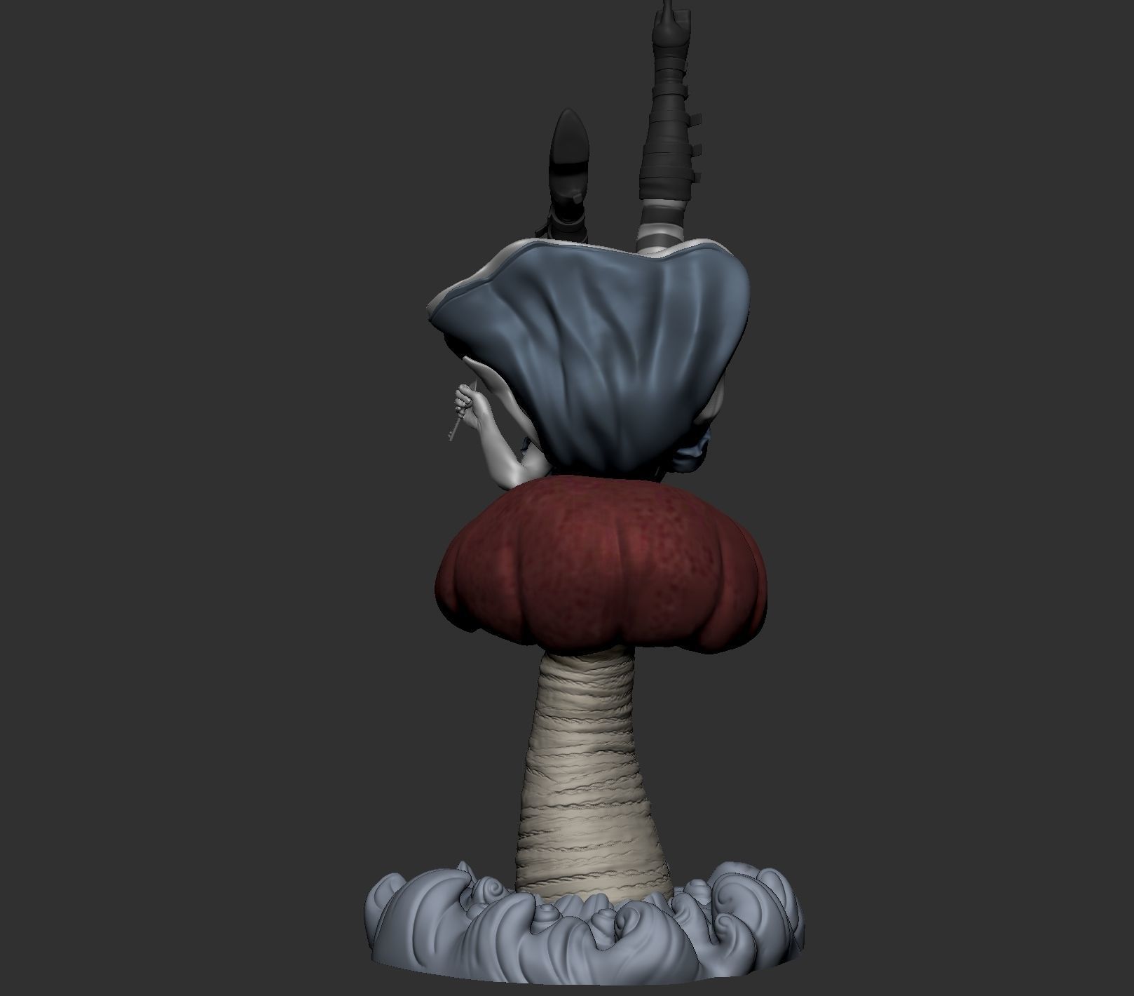 Alice Falling 3D print model_4