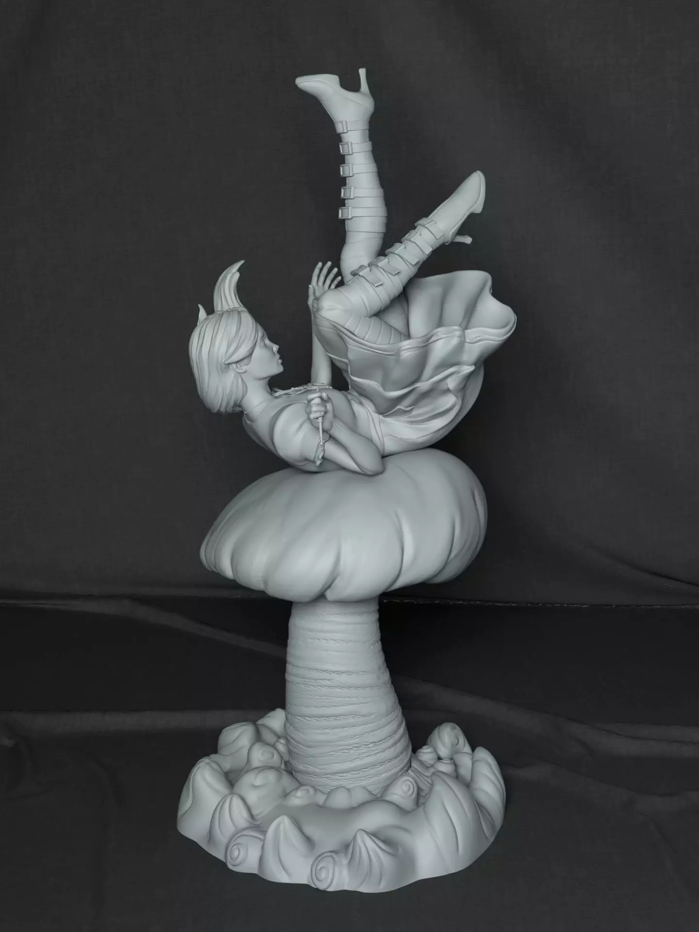 Alice Falling 3D print model_0