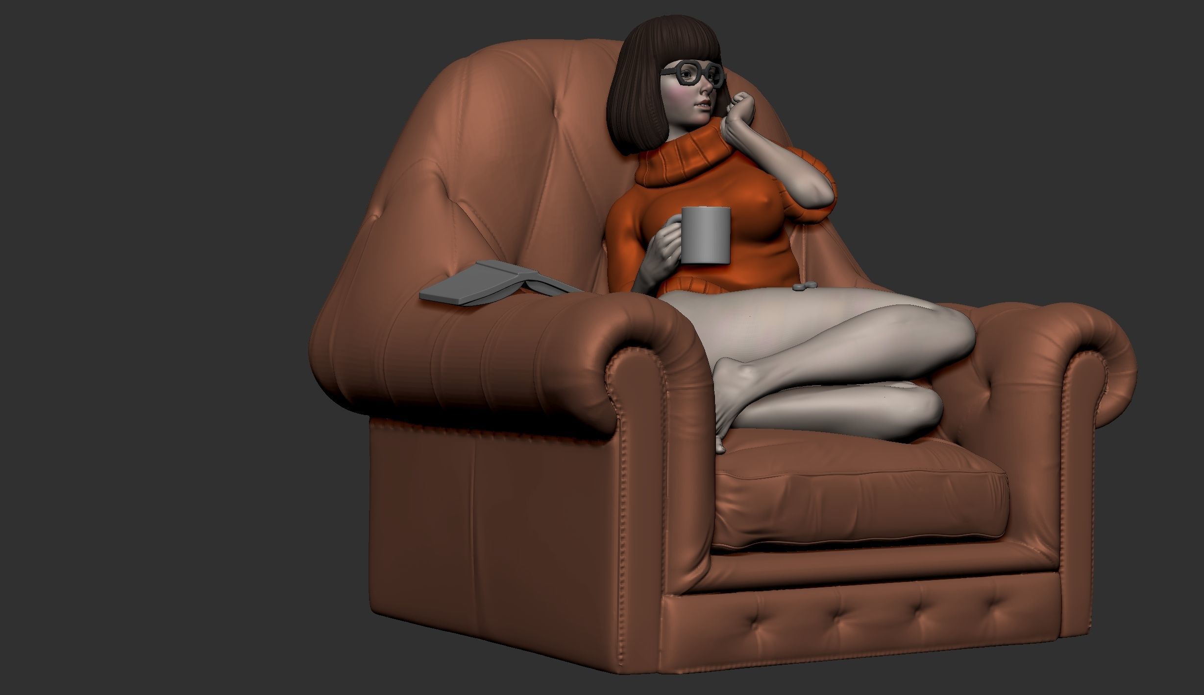 Velma Sofa 3D print model_13