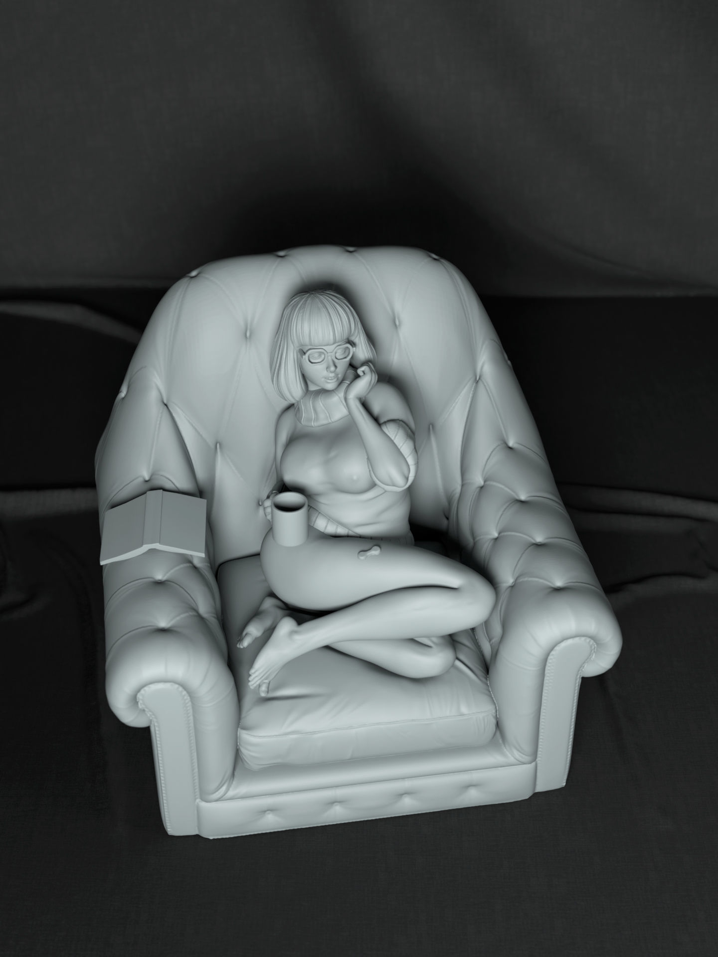 Velma Sofa 3D print model_11