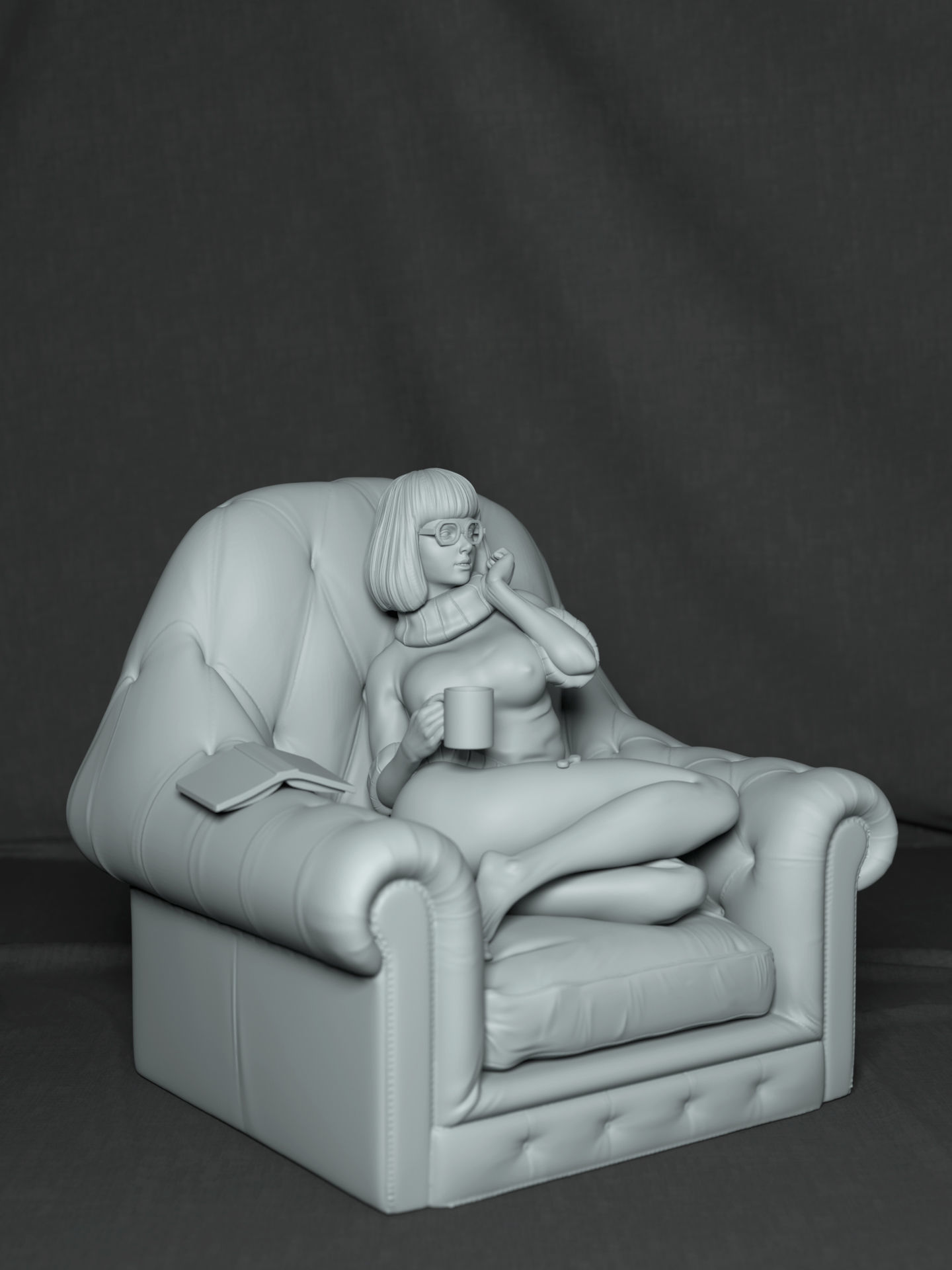 Velma Sofa 3D print model_9