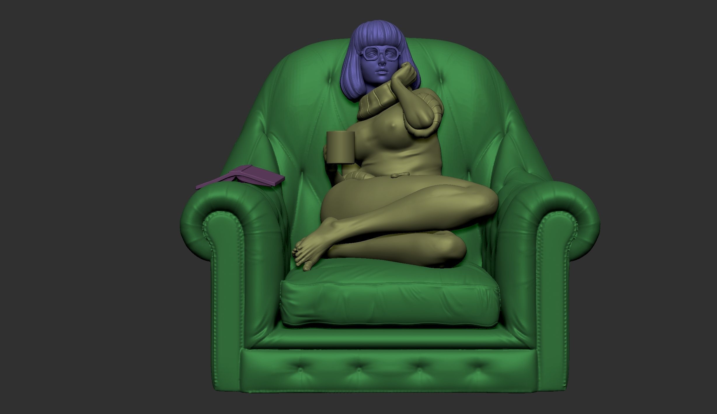 Velma Sofa 3D print model_14
