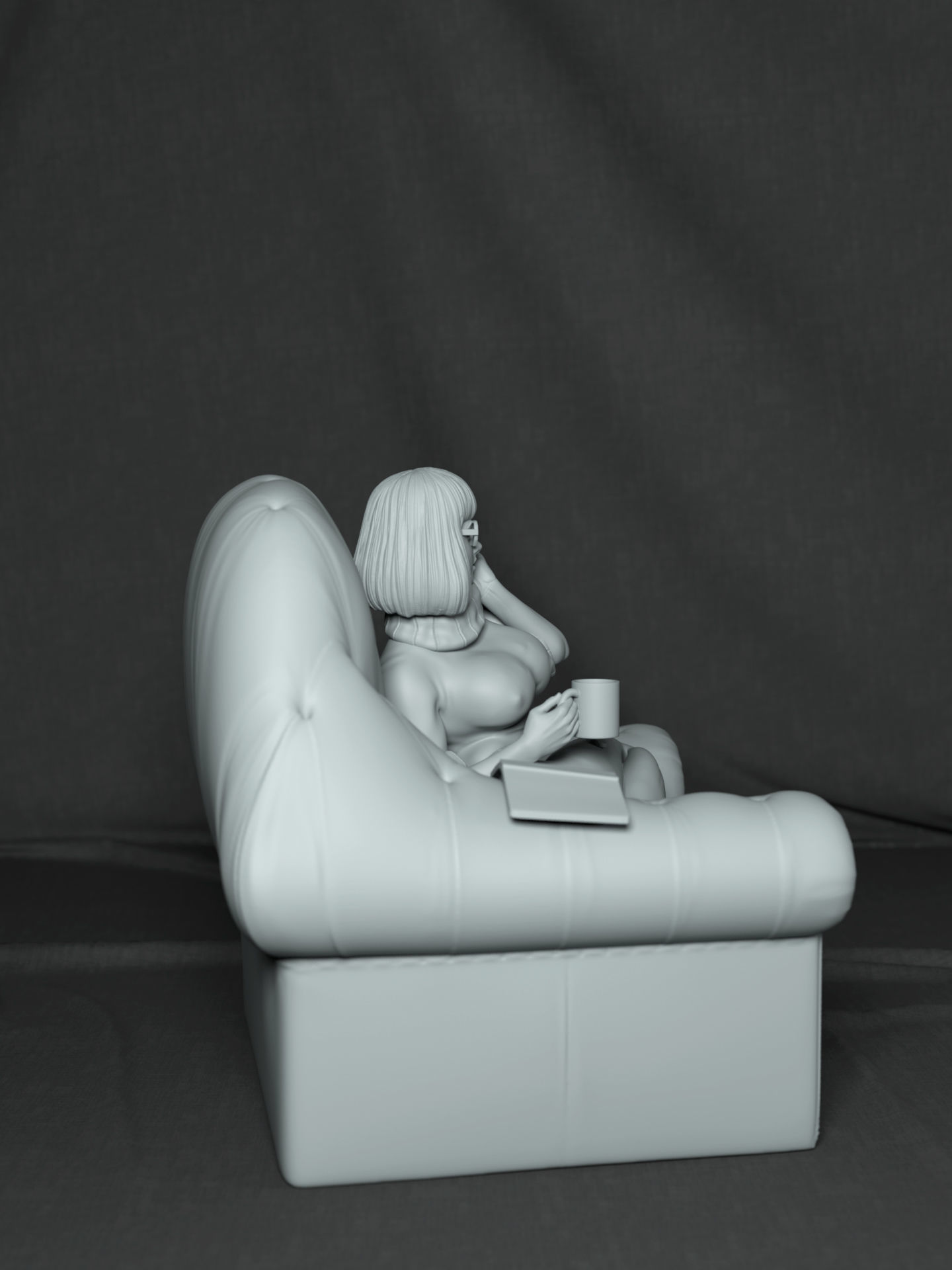 Velma Sofa 3D print model_7
